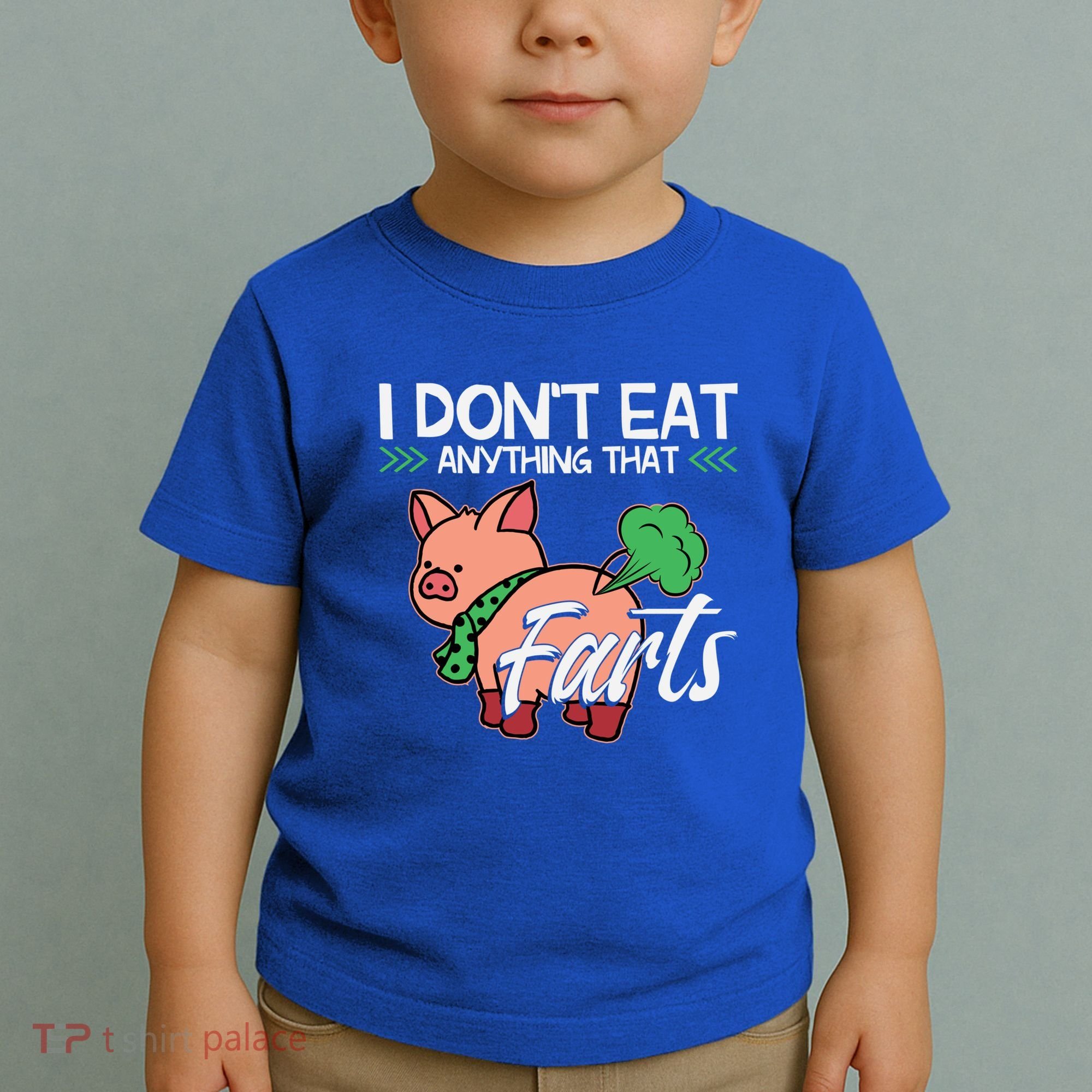 Funny Pig Organic Food Veganism Plant Based Vegan Gift Toddler T-Shirt