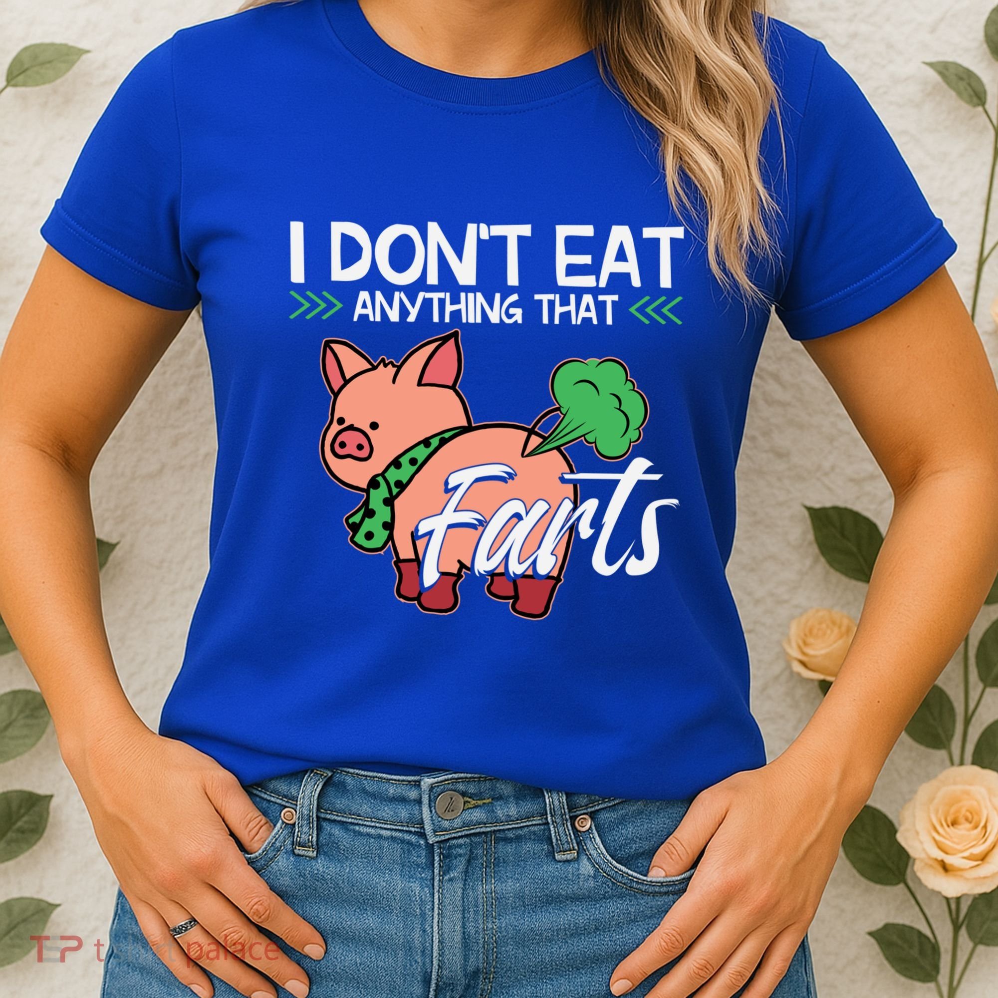 Funny Pig Organic Food Veganism Plant Based Vegan Gift Women's T-Shirt