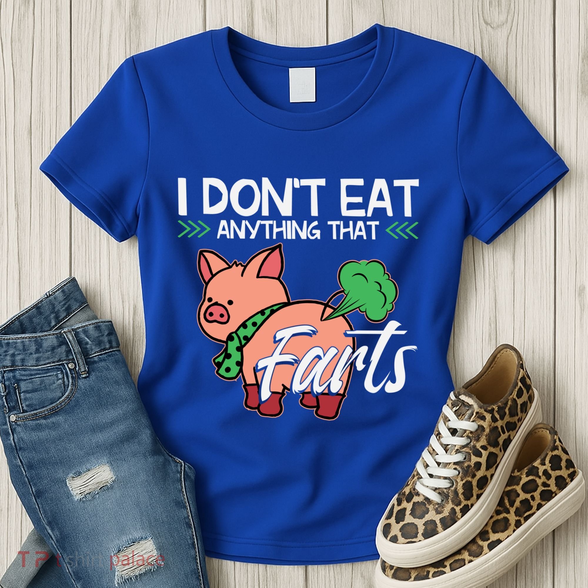 Funny Pig Organic Food Veganism Plant Based Vegan Gift Women's T-Shirt