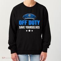 Funny Police Officer Policeman Cop Gift Women's Sweatshirt thumb 0