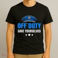 Funny Police Officer Policeman Cop Gift T-Shirt thumb 3