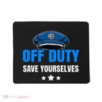 Funny Police Officer Policeman Cop Gift Mousepad thumb 0
