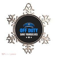 Funny Police Officer Policeman Cop Gift Ornament thumb 0