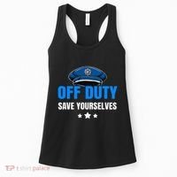 Funny Police Officer Policeman Cop Gift Women's Tank Top thumb 0