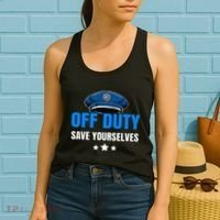 Funny Police Officer Policeman Cop Gift Women's Tank Top thumb 2