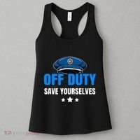 Funny Police Officer Policeman Cop Gift Women's Tank Top thumb 3