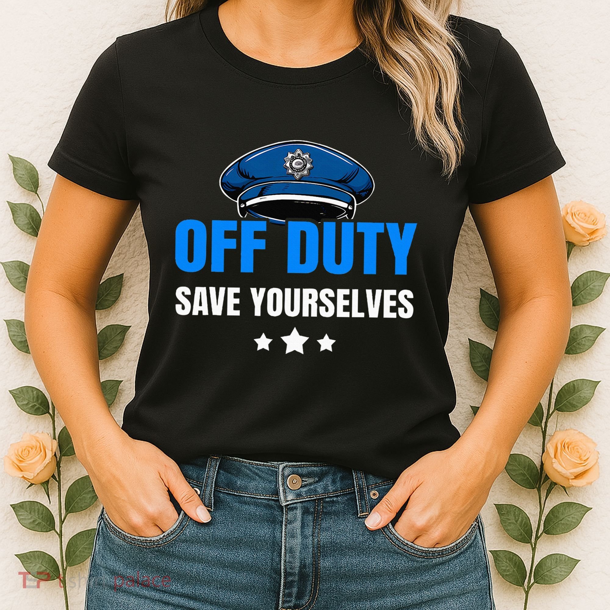 Funny Police Officer Policeman Cop Gift Women's T-Shirt