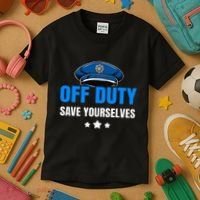 Funny Police Officer Policeman Cop Gift Kids T-Shirt thumb 3