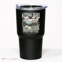 Floral Protect Our National Parks Retro Nature Conservation Tumbler thumb 0