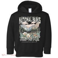Floral Protect Our National Parks Retro Nature Conservation Toddler Hoodie thumb 0
