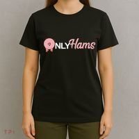 Funny Pig Only Hams Funny Pork Pig Farmer T-Shirt thumb 4