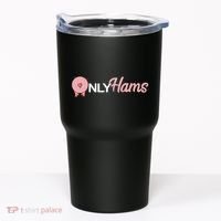 Funny Pig Only Hams Funny Pork Pig Farmer Tumbler thumb 0