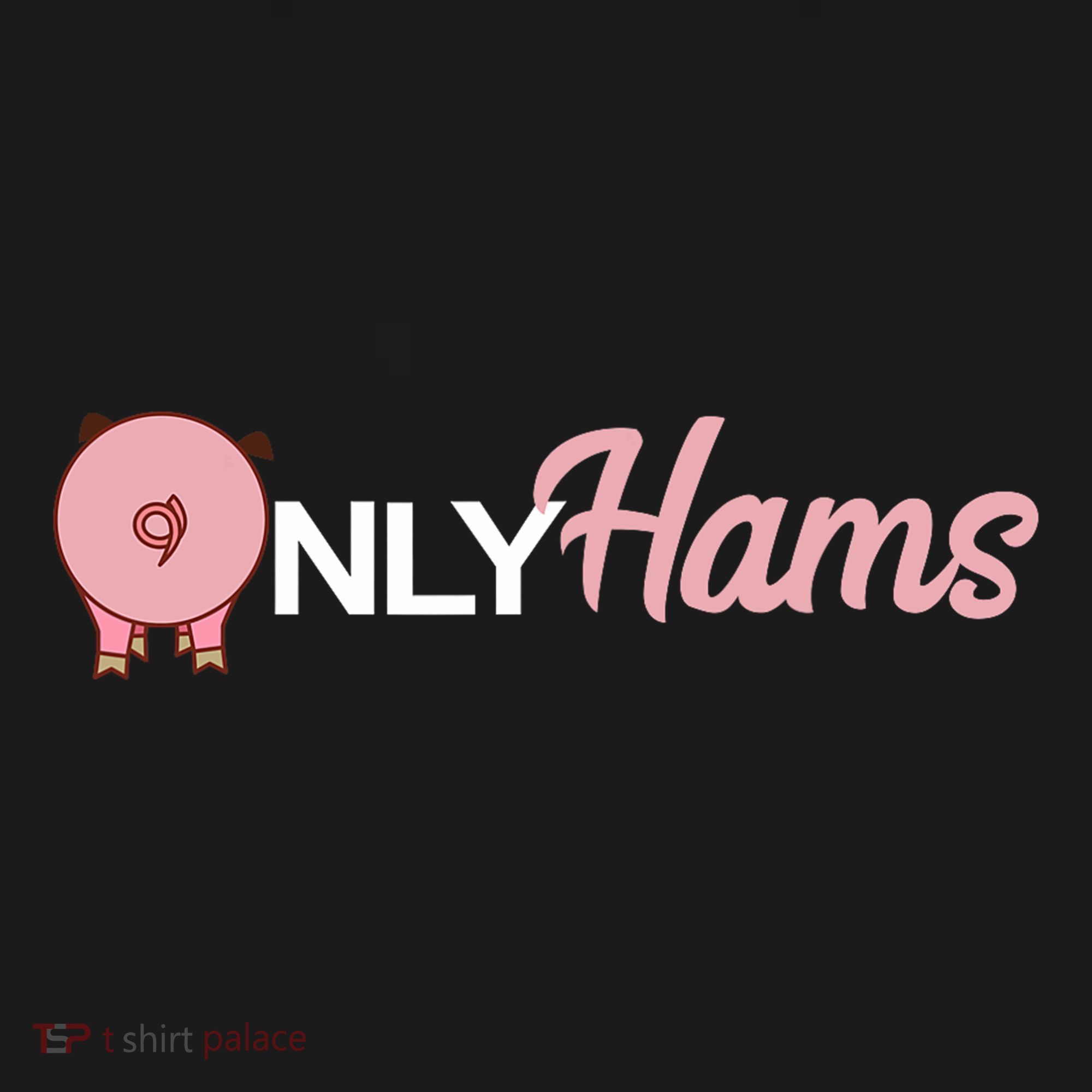Funny Pig Only Hams Funny Pork Pig Farmer Mousepad