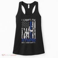 Funny Police Officer Gift Law Enforcement Police Women's Tank Top thumb 0