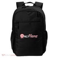 Funny Pig Only Hams Funny Pork Pig Farmer Backpack thumb 0