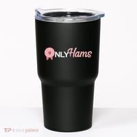 Funny Pig Only Hams Funny Pork Pig Farmer Tumbler thumb 0