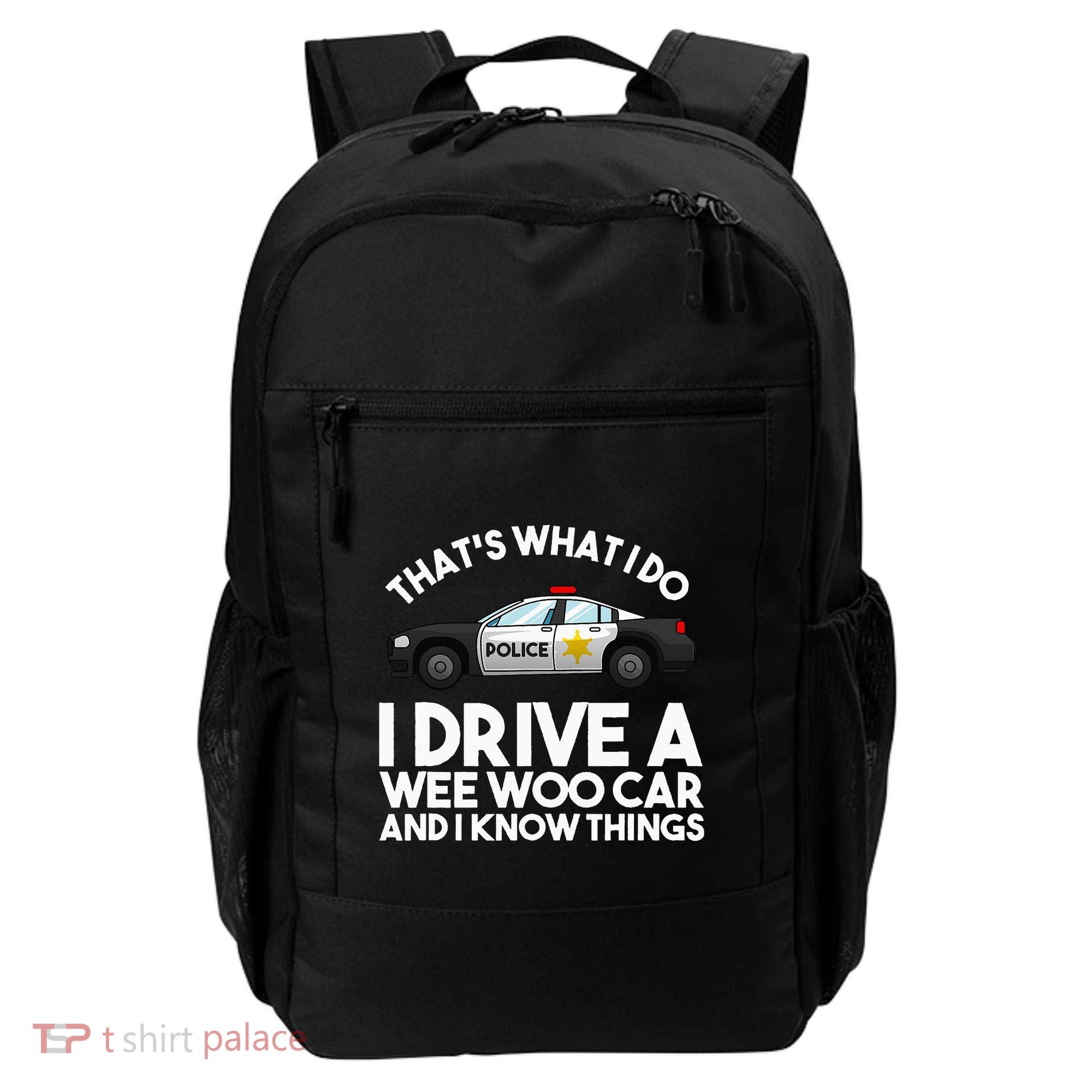 Funny Police Officer Gift For Cop Law Enforcement Backpack