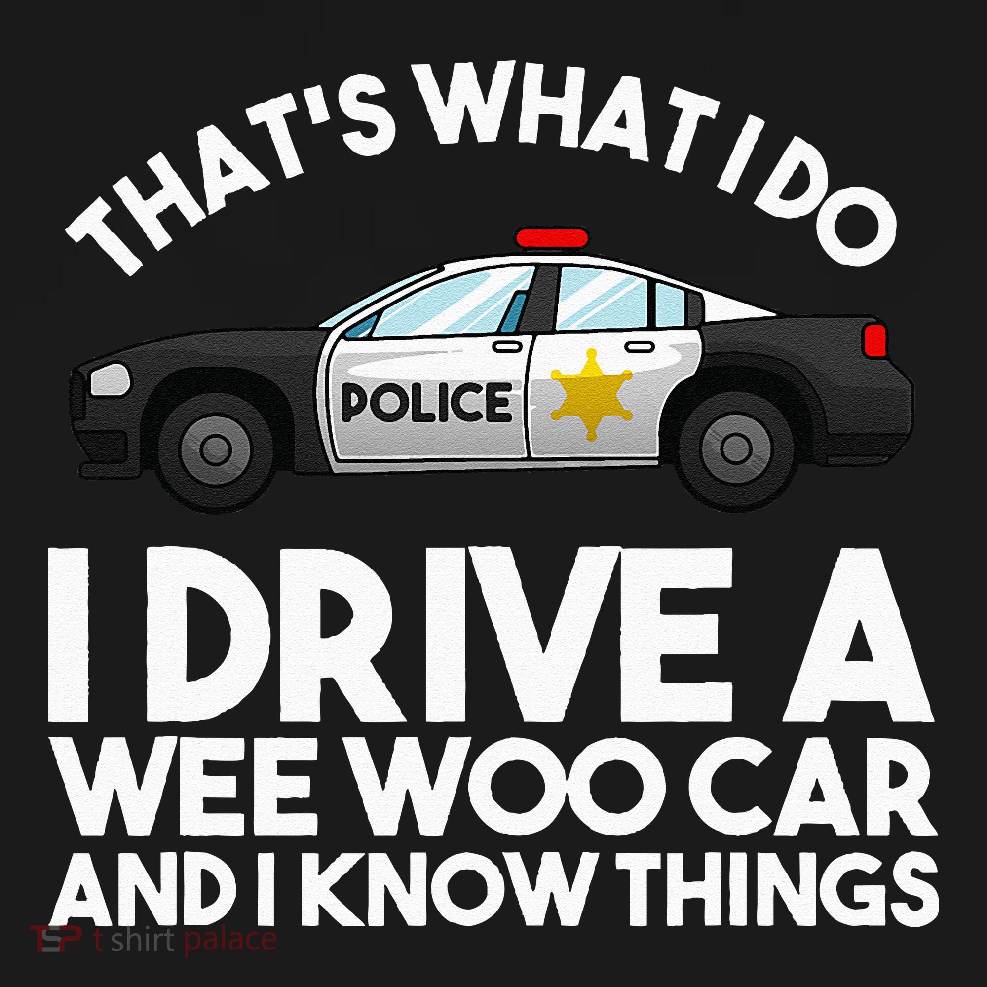 Funny Police Officer Gift For Cop Law Enforcement Ornament