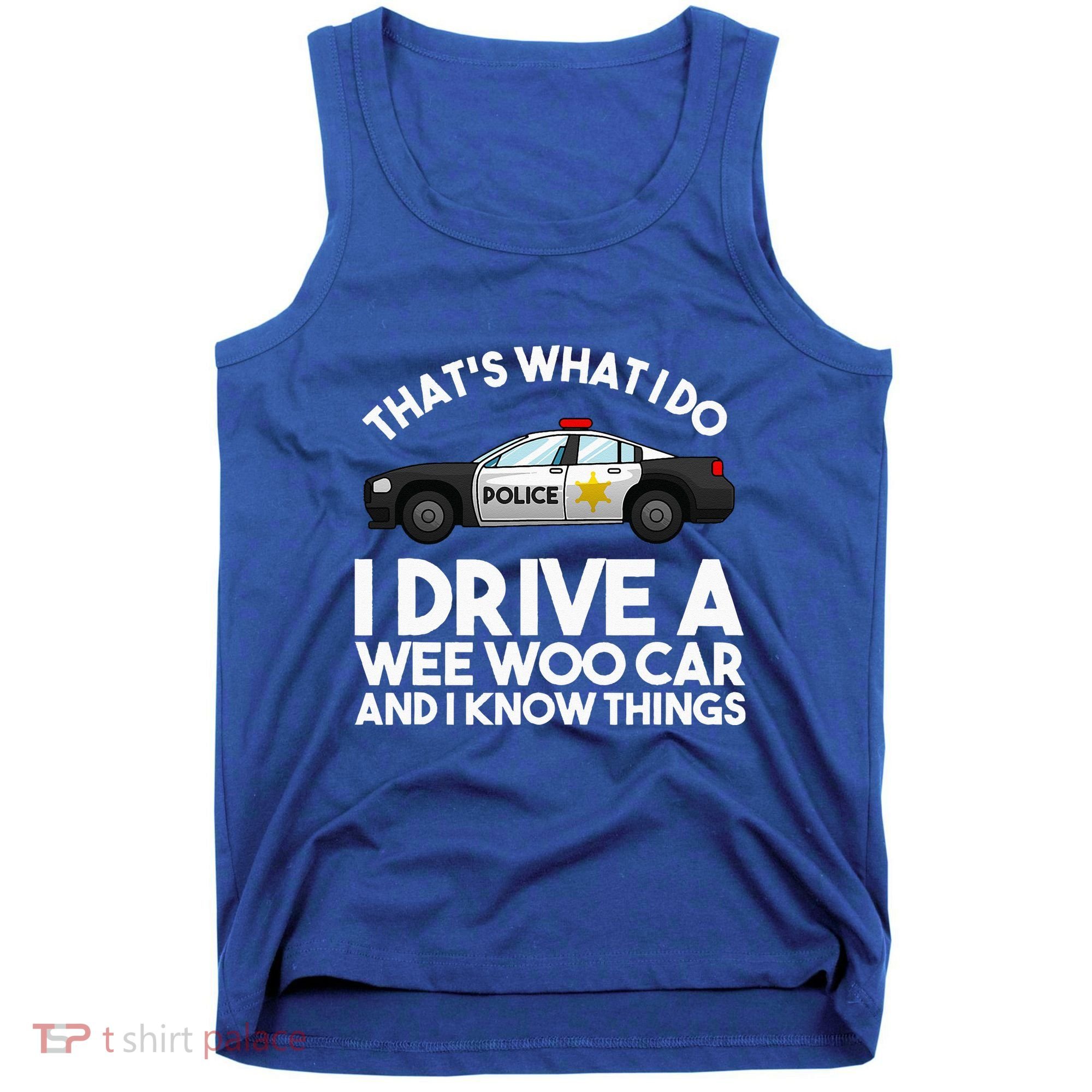 Funny Police Officer Gift For Cop Law Enforcement Tank Top