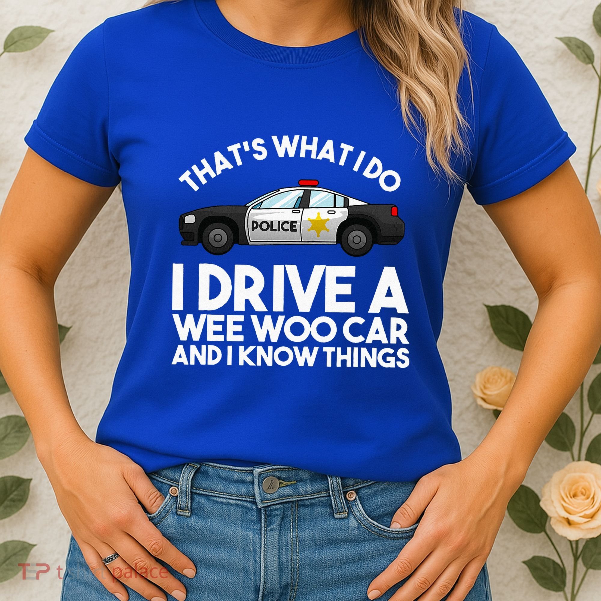 Funny Police Officer Gift For Cop Law Enforcement Women's T-Shirt
