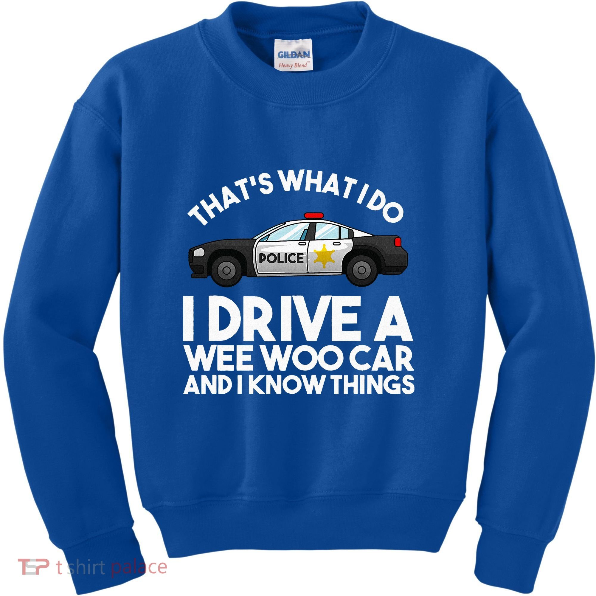Funny Police Officer Gift For Cop Law Enforcement Kids Sweatshirt