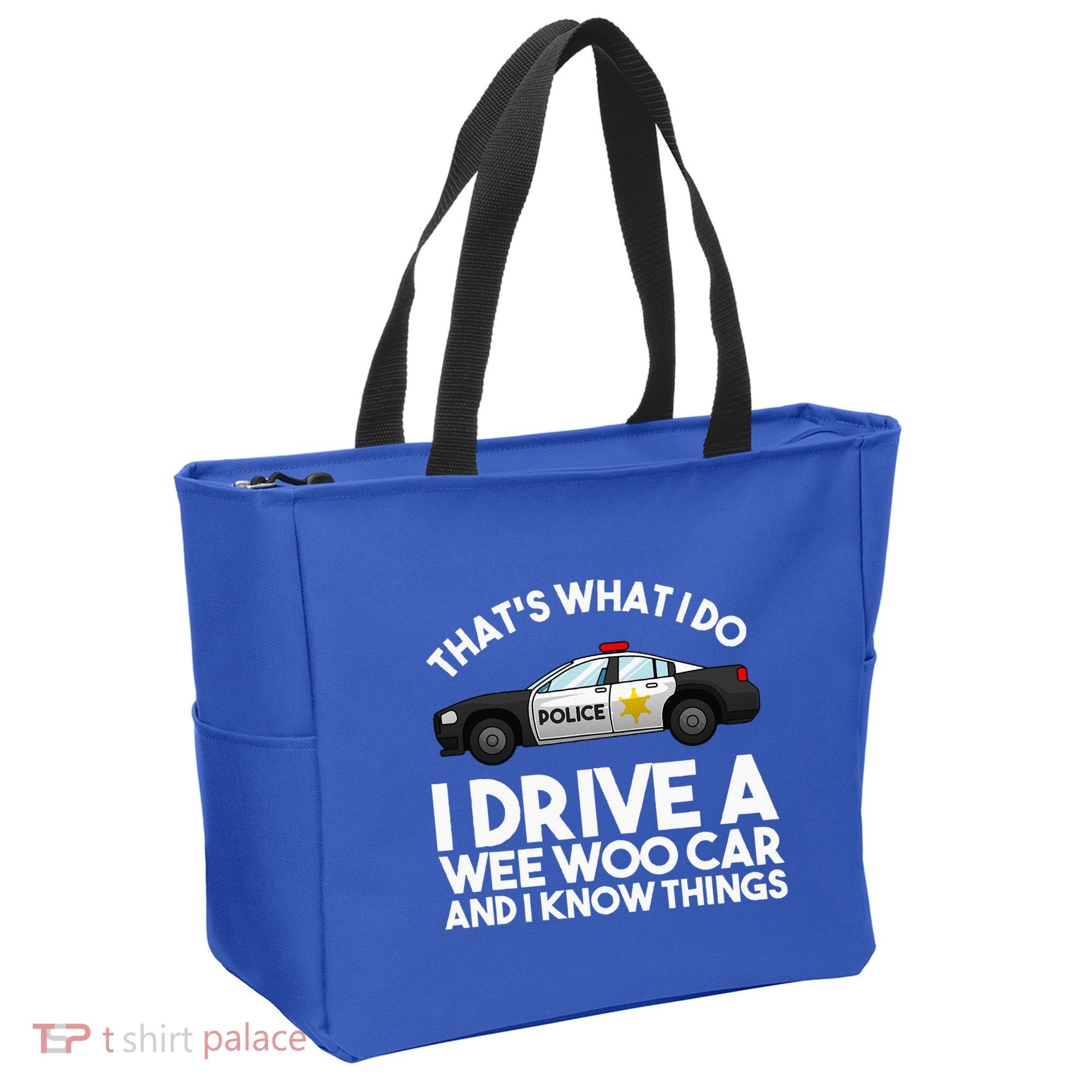 Funny Police Officer Gift For Cop Law Enforcement Tote Bag
