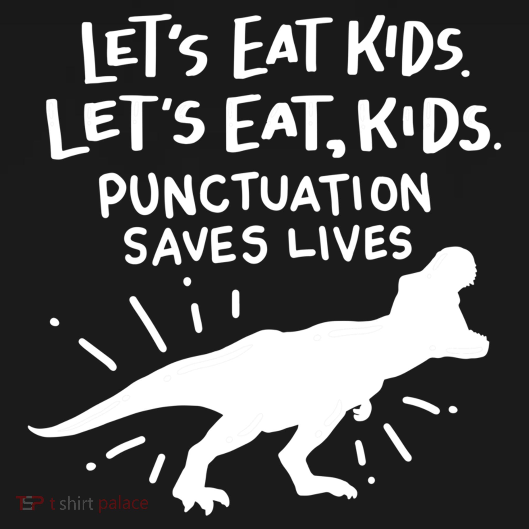 Funny Punctuation Of English Lets Eat Kids Grammar Gift Women's Hoodie