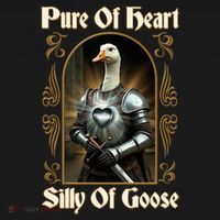 Funny Pure Of Heart Silly Of Goose Sir Goose In Knight Armor Women's Tank Top thumb 5