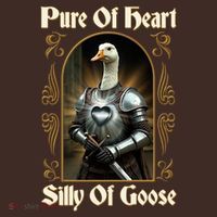 Funny Pure Of Heart Silly Of Goose Sir Goose In Knight Armor T-Shirt thumb 7