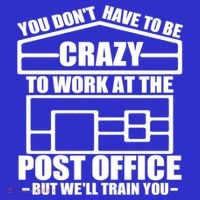Funny Post Office Worker Crazy Postal Worker Mailman Cool Gift Women's Tank Top thumb 5