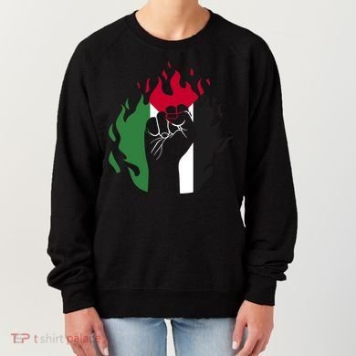 Free Palestine Palestine Flag Women's Sweatshirt