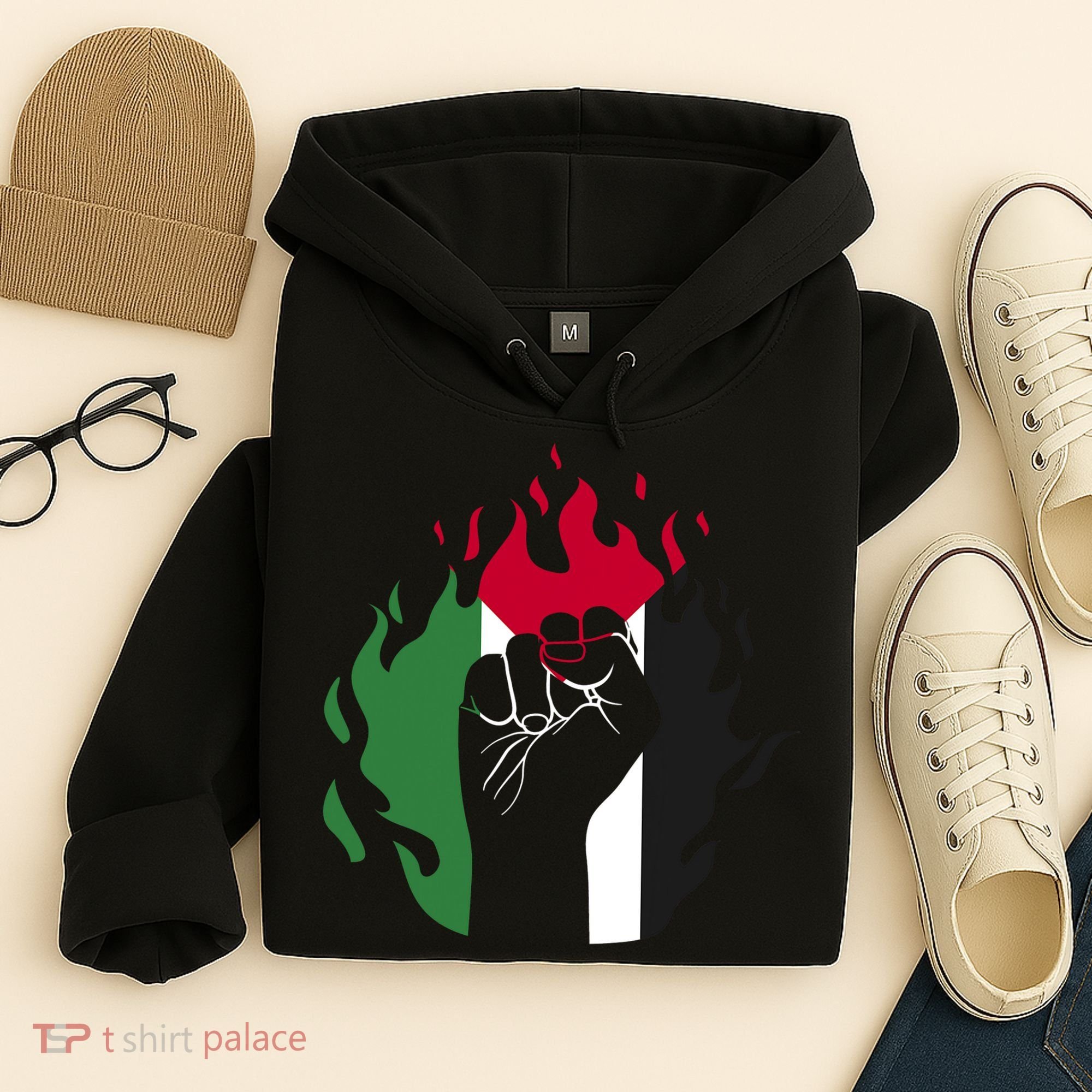 Free Palestine Palestine Flag Hoodie