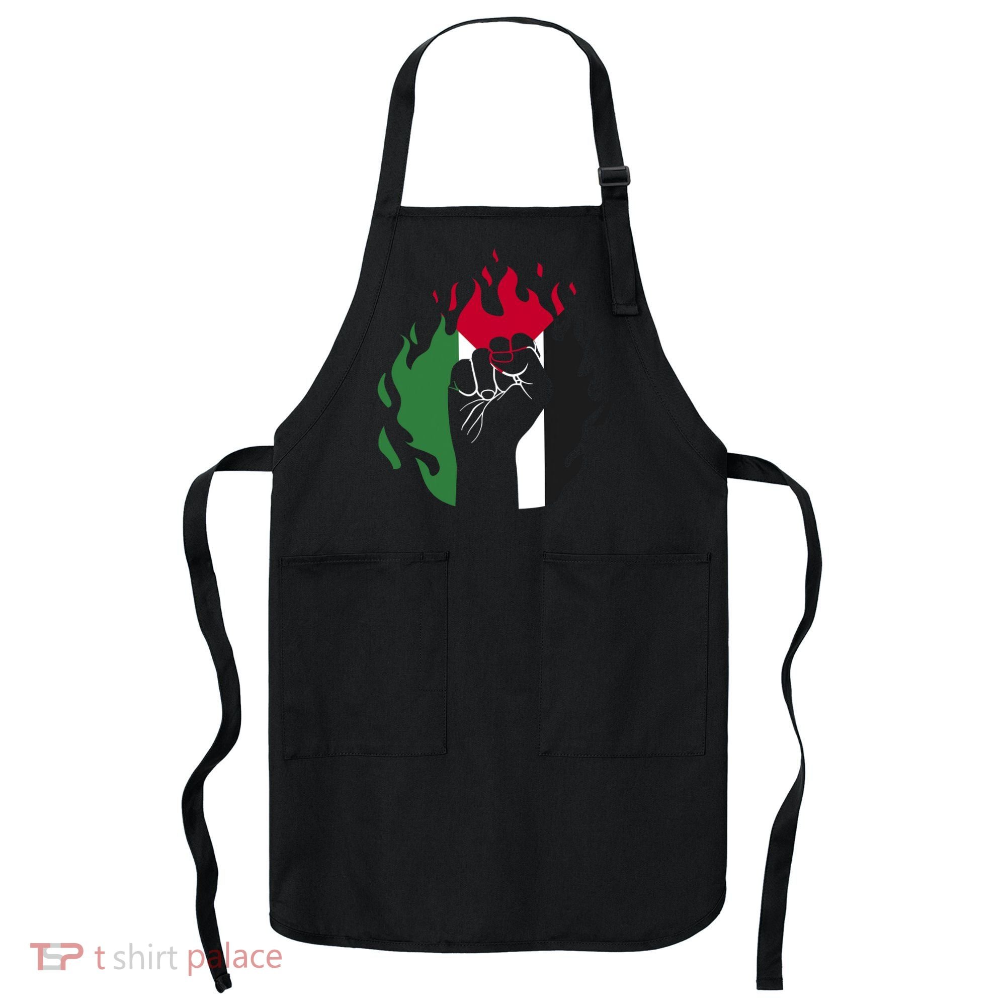 Free Palestine Palestine Flag Apron