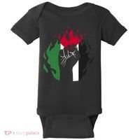 Free Palestine Palestine Flag Baby Bodysuit thumb 0