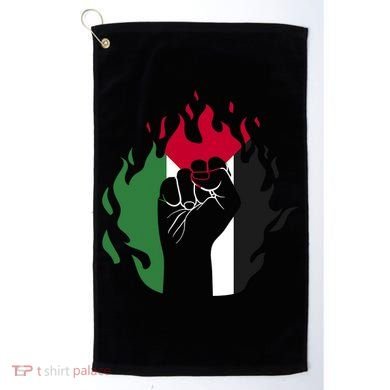 Free Palestine Palestine Flag Golf Towel