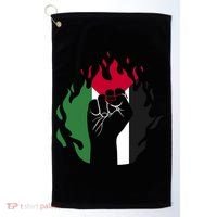 Free Palestine Palestine Flag Golf Towel thumb 0