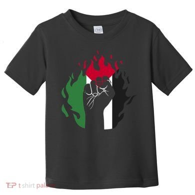 Free Palestine Palestine Flag Toddler T-Shirt