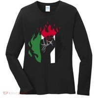 Free Palestine Palestine Flag Women's Long Sleeve Shirt thumb 0