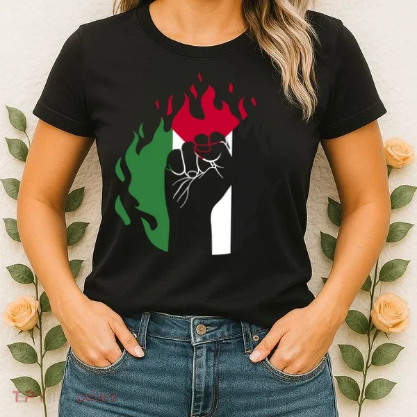 Free Palestine Palestine Flag Women's T-Shirt