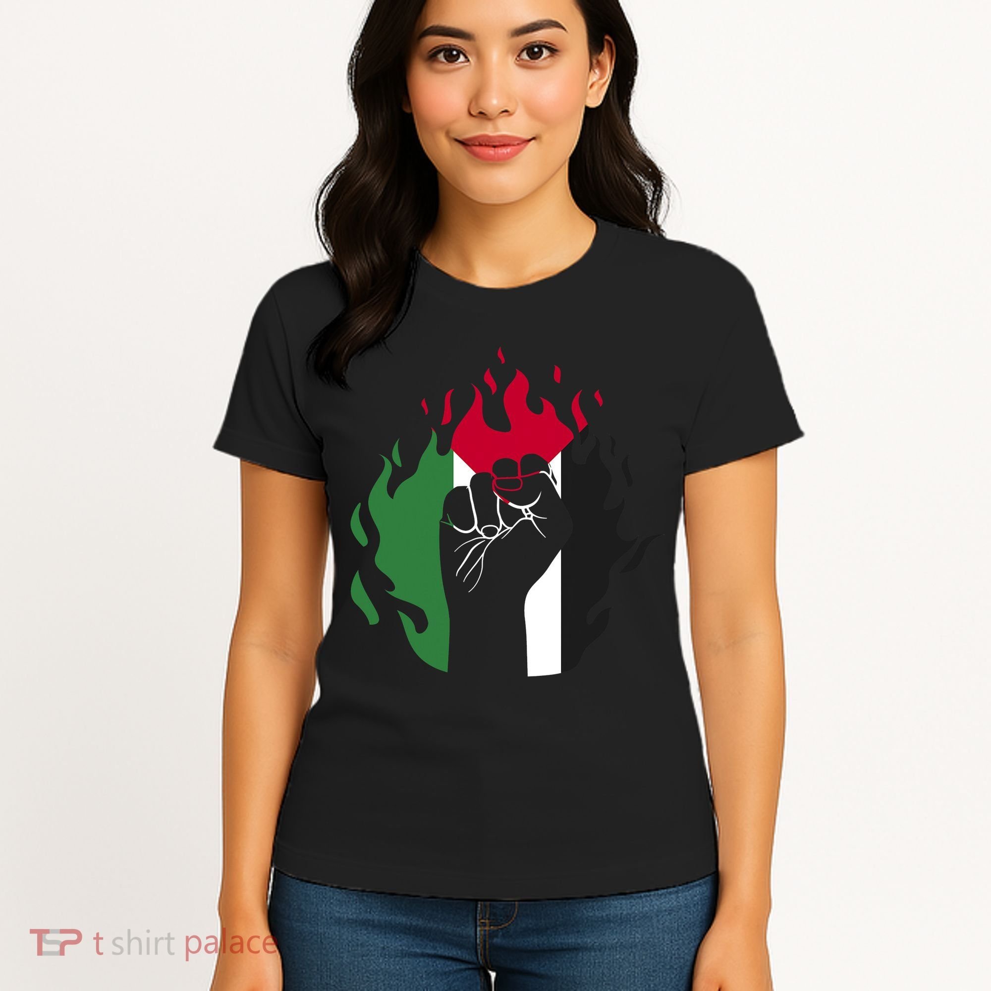 Free Palestine Palestine Flag Women's T-Shirt