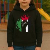 Free Palestine Palestine Flag Kids Hoodie thumb 3