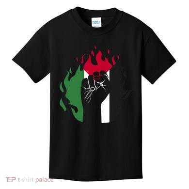 Free Palestine Palestine Flag Kids T-Shirt