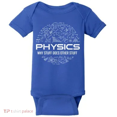 Funny Physics Physics Science Physicist Physics Humor Baby Bodysuit
