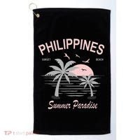 Filipino Philippines Pinoy Gift Golf Towel thumb 0