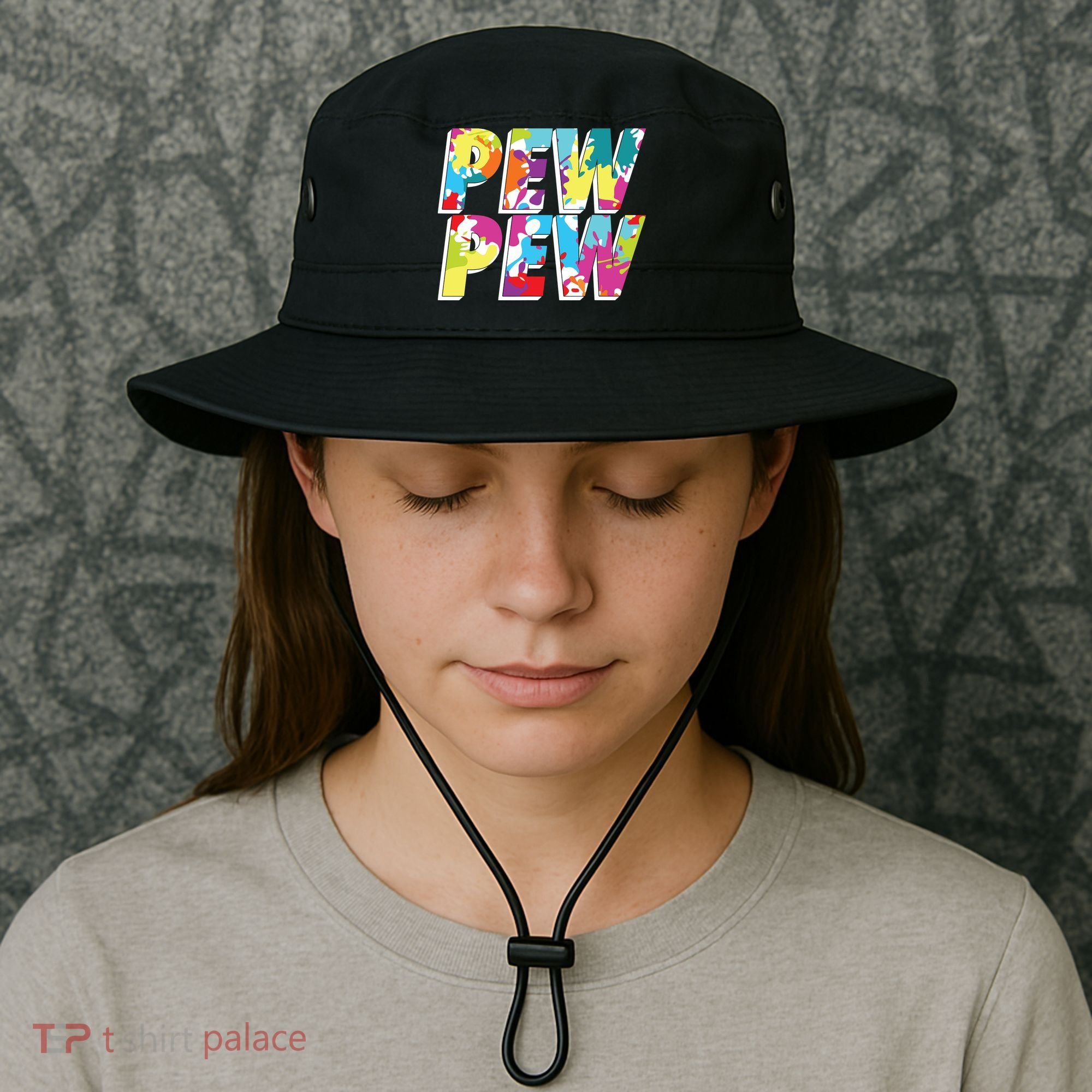 Funny Paintball Paintballer Tactical Sport Gear Bucket Hat