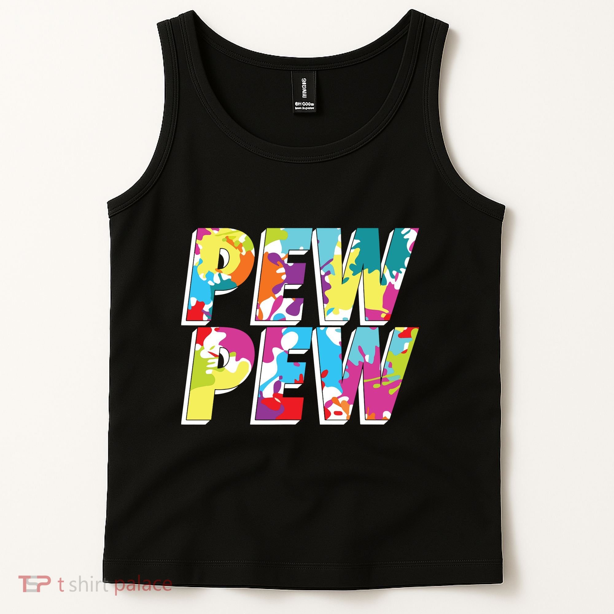 Funny Paintball Paintballer Tactical Sport Gear Tank Top