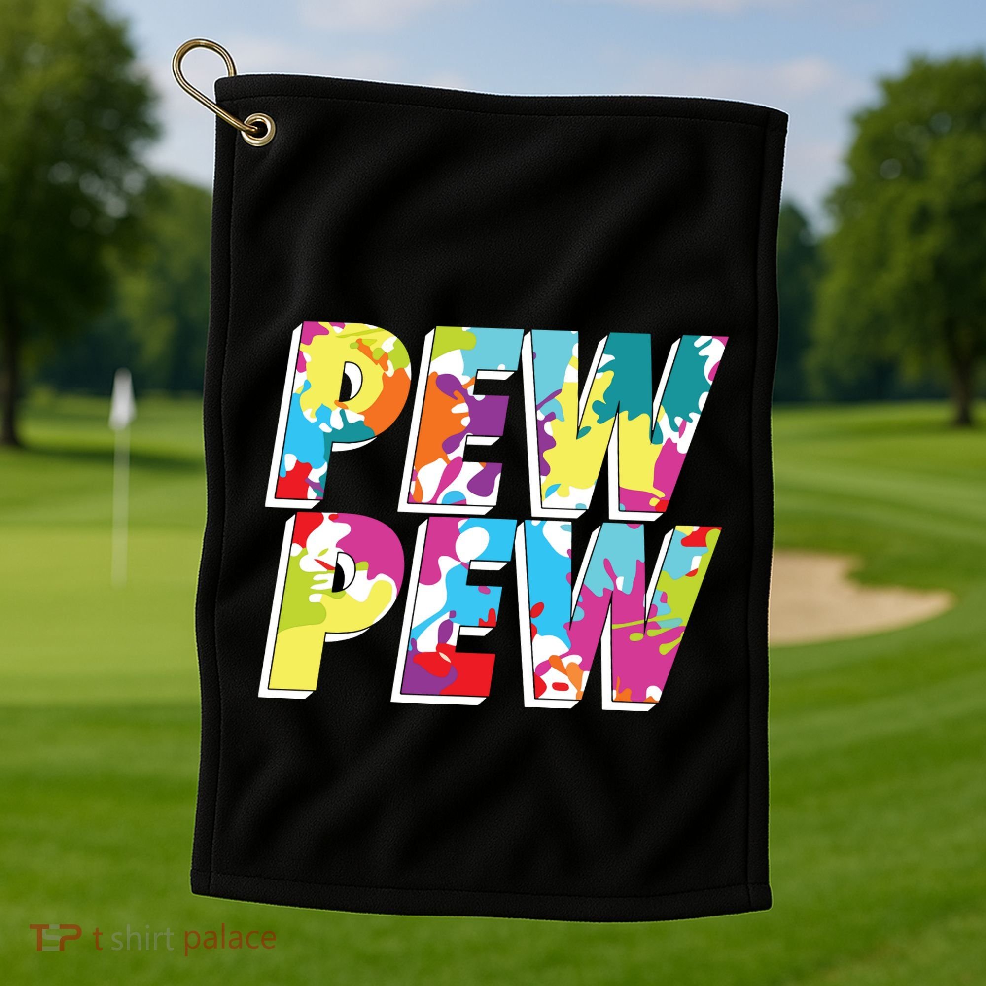 Funny Paintball Paintballer Tactical Sport Gear Golf Towel