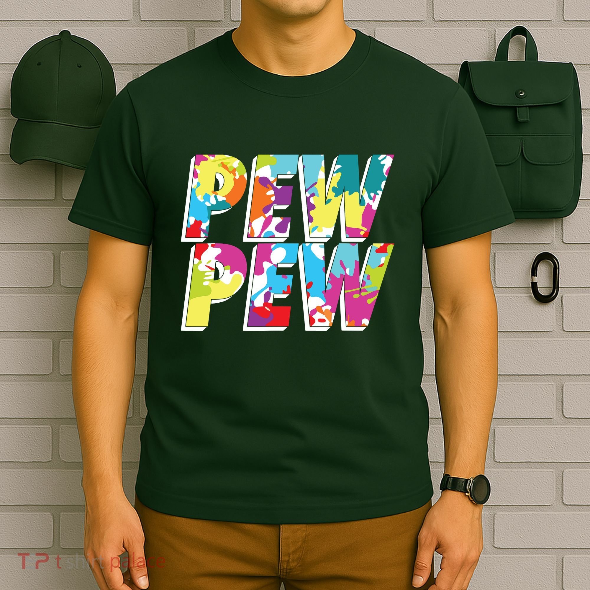 Funny Paintball Paintballer Tactical Sport Gear T-Shirt