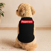 Funny Pizza Pepperoni & Not Supreme For Ns, Tweens Doggie Tank thumb 2
