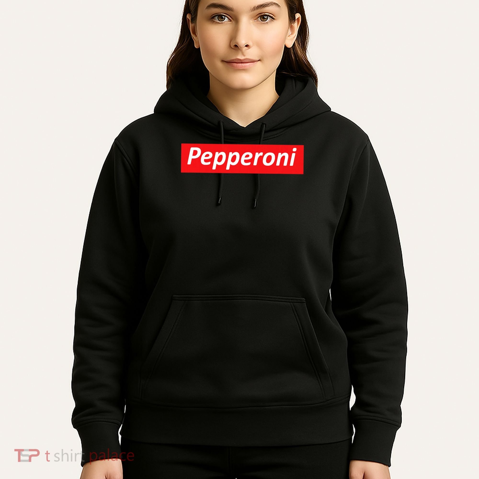Funny Pizza Pepperoni & Not Supreme For Ns, Tweens Hoodie